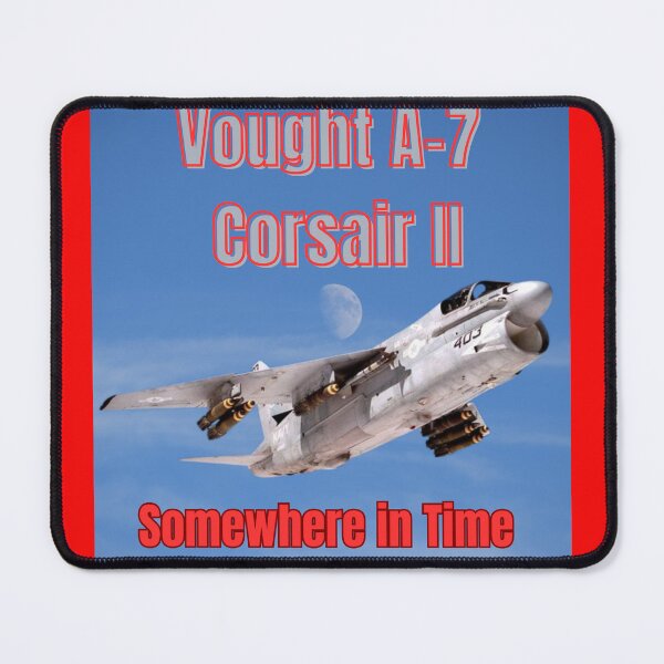 Item preview, "Vought A-7 Corsair II Artwork T-Shirt – Iconic Navy Attack Aircraft Design for Aviation Fans" designed and sold by Mrpalaad.
