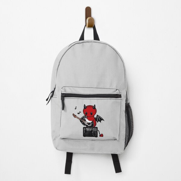 Item preview, cute devil on e guitar designed and sold by Pezi-Creation.