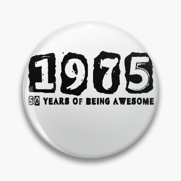 Item preview, 50 Years Of Being Awesome Vintage 1975 designed and sold by Bukhisz.