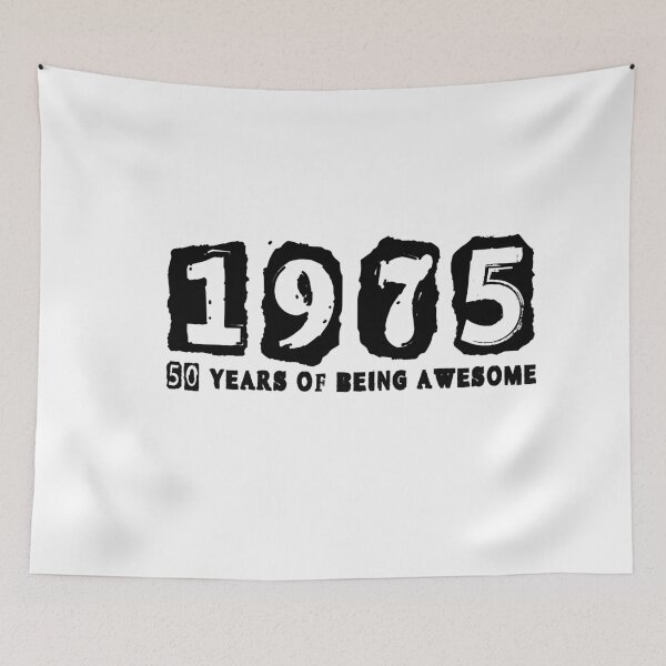 Item preview, 50 Years Of Being Awesome Vintage 1975 designed and sold by Bukhisz.