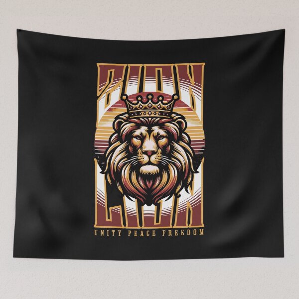 Item preview, Zion Lion designed and sold by SavvyEarth.