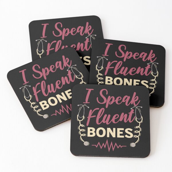 Item preview, I Speak Fluent Bones Orthopedic Nurse Gift Idea Orthopedic Surgeon designed and sold by HosvPrint .s.