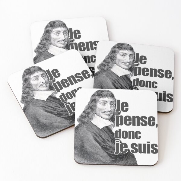 Item preview, "JE PENSE, DONC JE SUIS" designed and sold by Tecno-Art-Land.