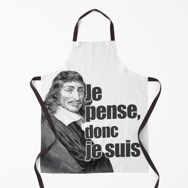 Item preview, "JE PENSE, DONC JE SUIS" designed and sold by Tecno-Art-Land.