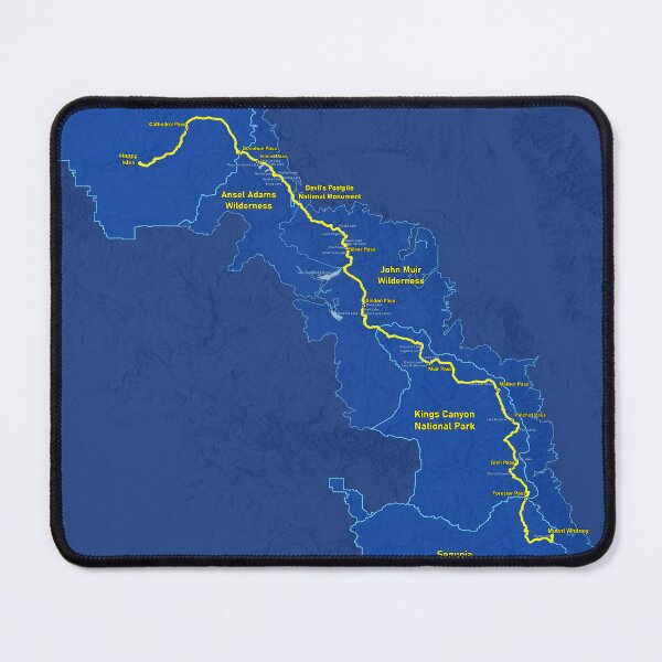 Item preview, John Muir Trail Map designed and sold by JL-Maps.