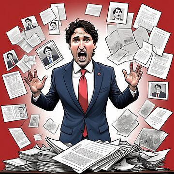Artwork thumbnail, Trudeau, Collapse by Mugs and Shirts
