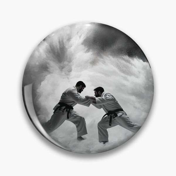 Item preview, Brazilian Jiu Jitsu Black and White Art | BJJ Art designed and sold by ThatsTheStyle.
