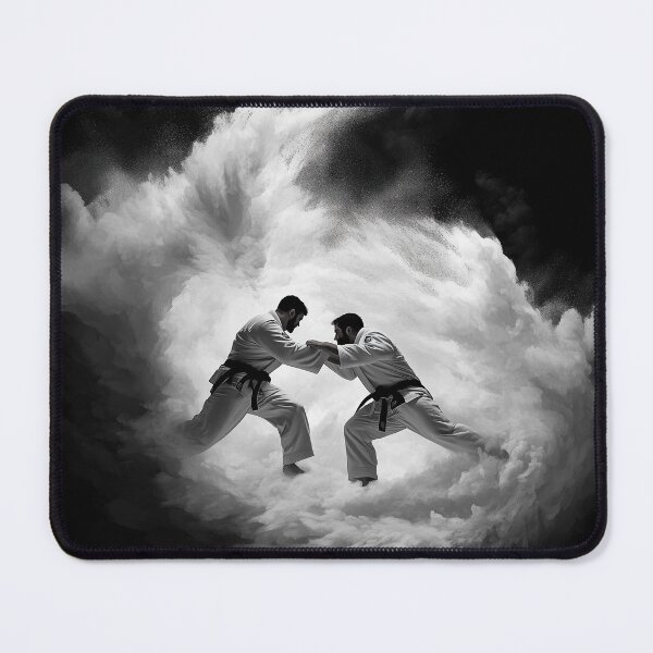 Item preview, Brazilian Jiu Jitsu Black and White Art | BJJ Art designed and sold by ThatsTheStyle.