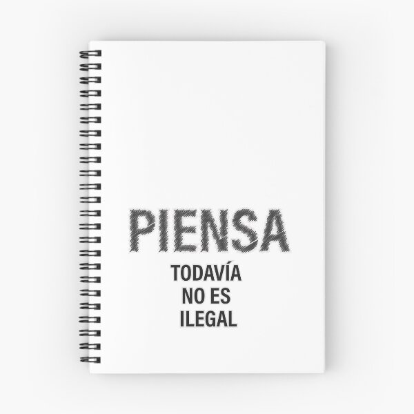 Item preview, "PIENSA TODAVÍA NO ES ILEGAL" Ed. 02 designed and sold by Tecno-Art-Land.