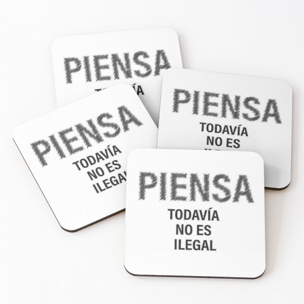 Item preview, "PIENSA TODAVÍA NO ES ILEGAL" Ed. 02 designed and sold by Tecno-Art-Land.