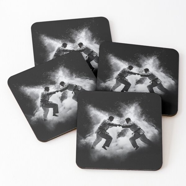 Item preview, Black and White Brazilian Jiu Jitsu Art (2 of 2) | BJJ Art designed and sold by ThatsTheStyle.