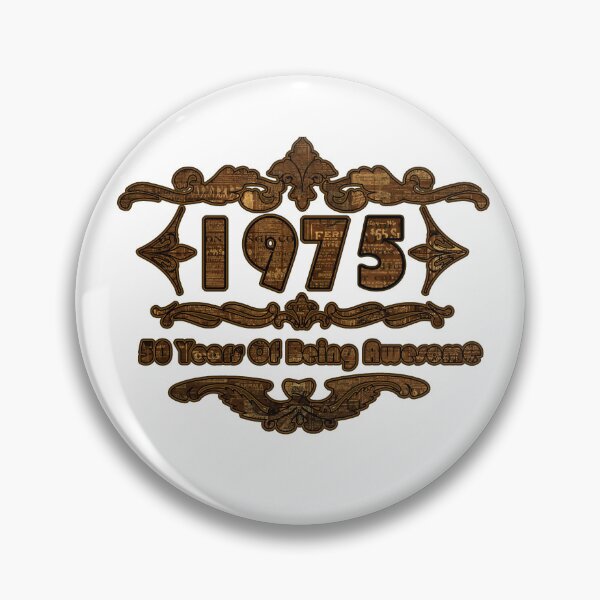 Item preview, 50 Years Of Being Awesome Vintage 1975 designed and sold by Bukhisz.
