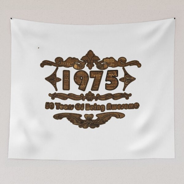 Item preview, 50 Years Of Being Awesome Vintage 1975 designed and sold by Bukhisz.