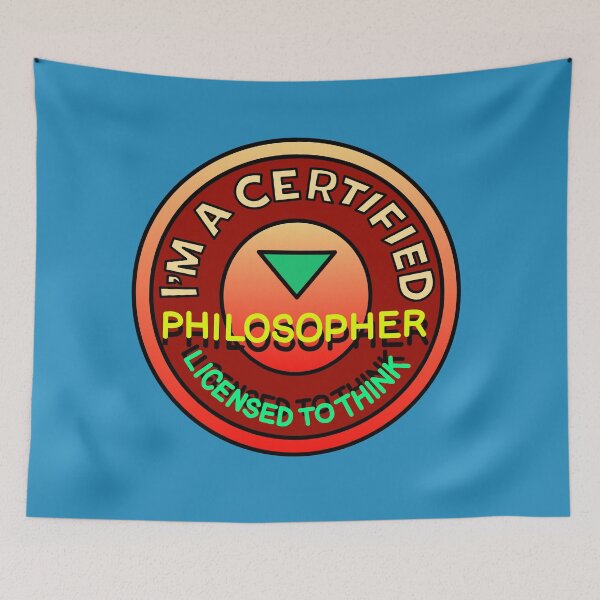 Item preview, I’m a certified philosopher - version 3 designed and sold by Virtual Pathfinder.
