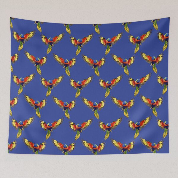 Item preview, Rainbow Lorikeet (Navy) designed and sold by okaymoose.