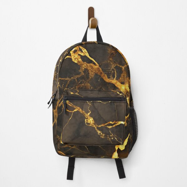 Item preview, Gold Dark Marble Background with Elegance and Copy Space designed and sold by Alihassan-Art.