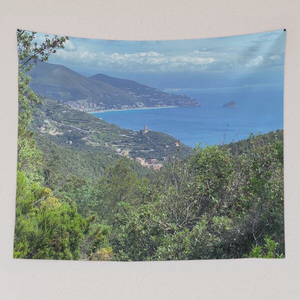 Item preview, View of Mountain and Sea, Liguria  designed and sold by Quoppidou.