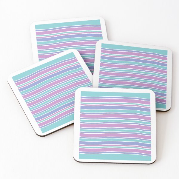 Item preview, Dreamy Horizons Pastel Stripes designed and sold by Kathy Kuczek.