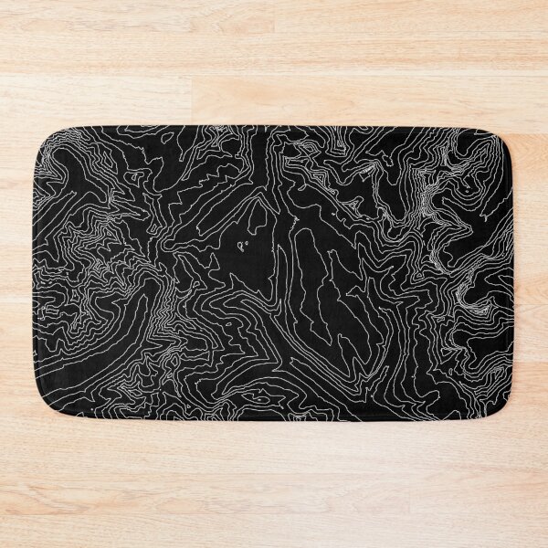 Item preview, Topo Lines of Glacier National Park designed and sold by JL-Maps.