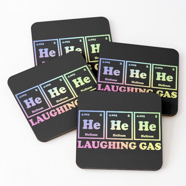 Item preview, He He He – The Laughing Gas Science Chemistry Periodic Table Joke designed and sold by ScienceCorner.