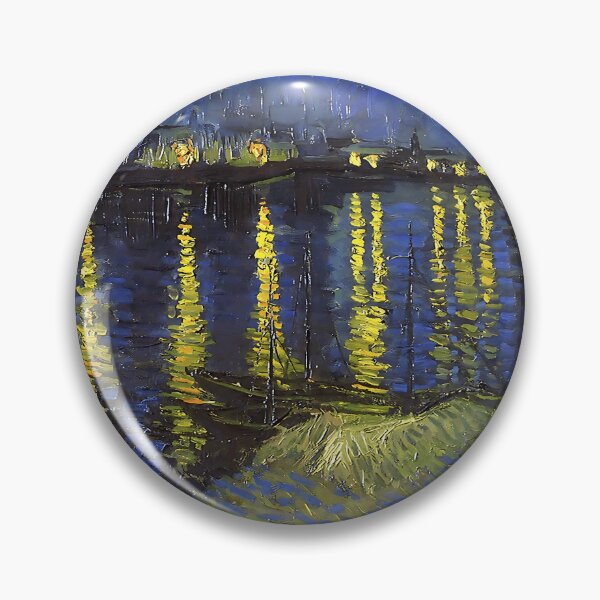 Item preview, Starry Night Over the Rhone - Artistic Reimagination designed and sold by irynaartbyim.