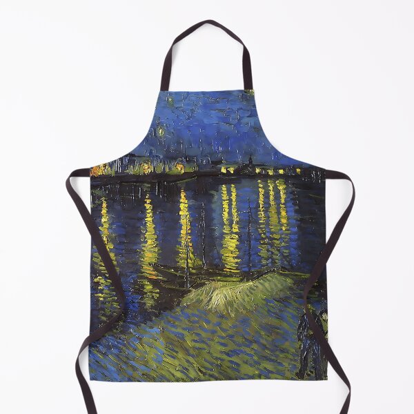 Item preview, Starry Night Over the Rhone - Artistic Reimagination designed and sold by irynaartbyim.