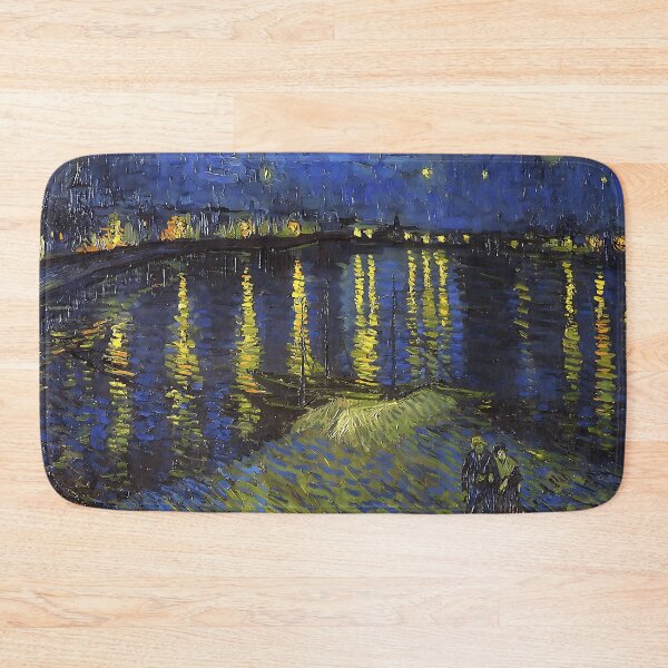 Item preview, Starry Night Over the Rhone - Artistic Reimagination designed and sold by irynaartbyim.