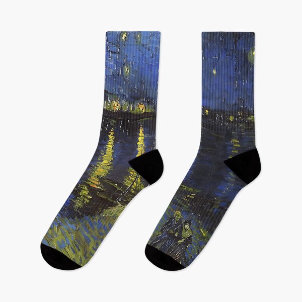 Item preview, Starry Night Over the Rhone - Artistic Reimagination designed and sold by irynaartbyim.