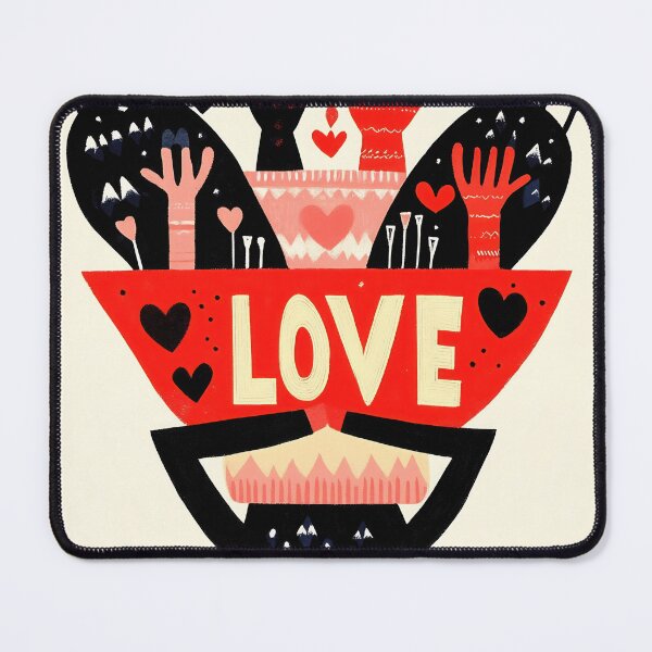 Item preview, Hands and love symbols art designed and sold by anytka.