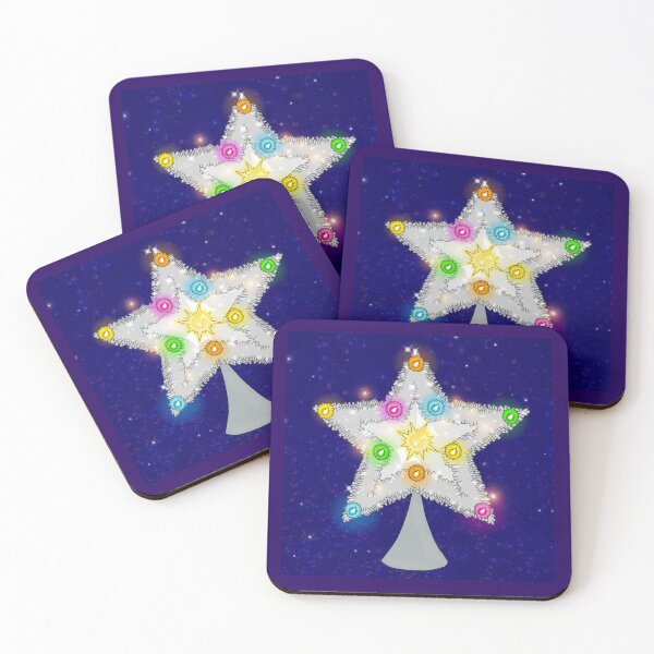 Item preview, Christmas  Star Tree Topper Vintage  Retro  designed and sold by GemimaRosaArt.