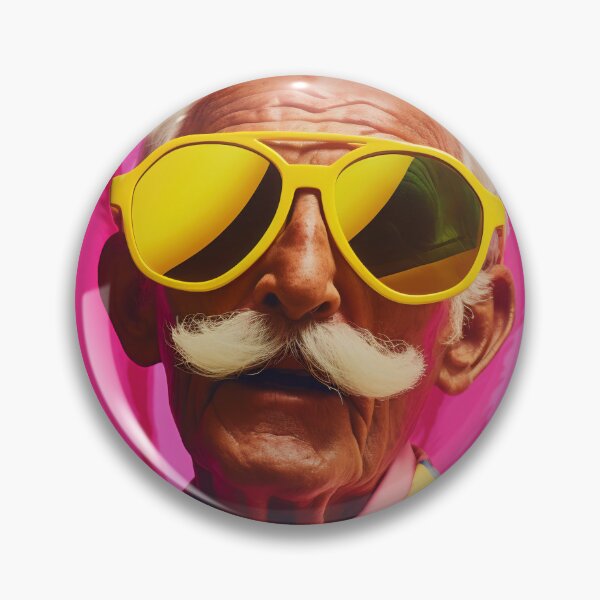 Item preview, Eccentric Senior in Vibrant Attire designed and sold by anytka.