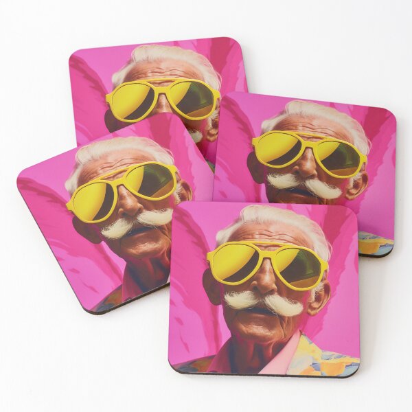 Item preview, Eccentric Senior in Vibrant Attire designed and sold by anytka.