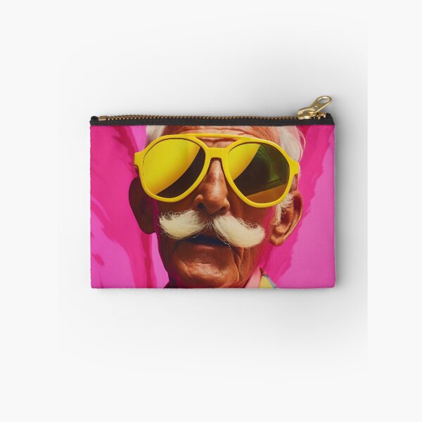 Item preview, Eccentric Senior in Vibrant Attire designed and sold by anytka.