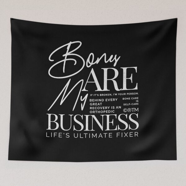 Item preview, Bones Are My Business Orthopedic Nurse Funny Gift Idea Orthopedic Surgeon designed and sold by HosvPrint .s.