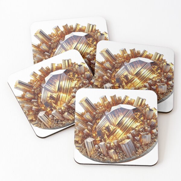 Item preview, Gemstones of the world Golden Rutile quartz designed and sold by ZulryLifestyles.