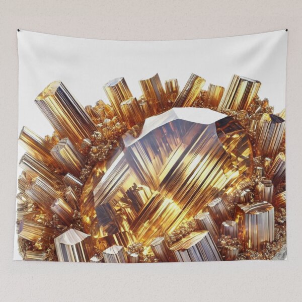 Item preview, Gemstones of the world Golden Rutile quartz designed and sold by ZulryLifestyles.