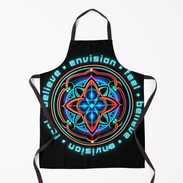 Item preview, Sacred Geometry Cymatics Vibration & Flower of Life FourPoint Cyan designed and sold by Zeporas Castle.