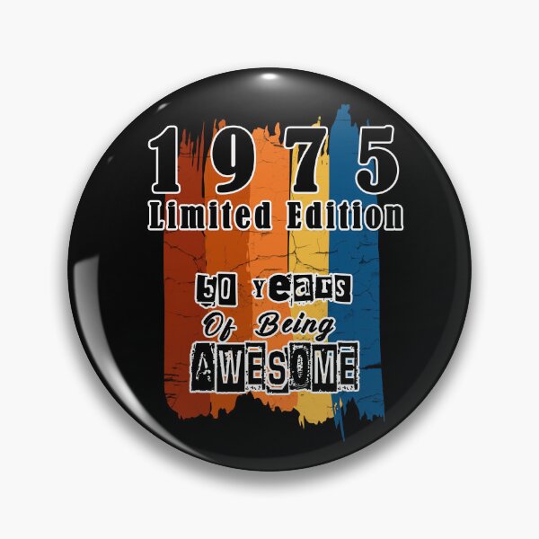 Item preview, 50 Years Of Being Awesome Vintage 1975 designed and sold by Bukhisz.