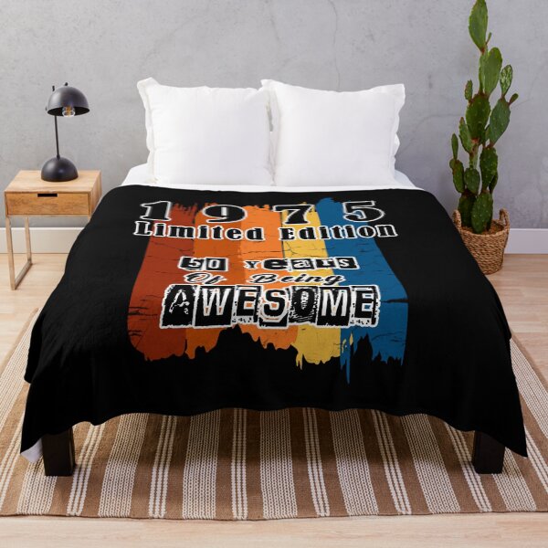 Item preview, 50 Years Of Being Awesome Vintage 1975 designed and sold by Bukhisz.