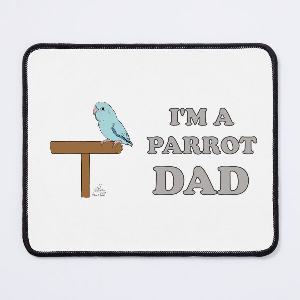 Artikelvorschau, Ich bin Papageienpapagei! Mit einem blauen Papagei entworfen und verkauft von Laughing Parrot Studio.