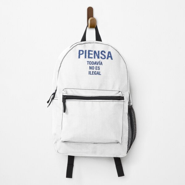 Item preview, "PIENSA TODAVÍA NO ES ILEGAL" Ed. 02 -azul designed and sold by Tecno-Art-Land.
