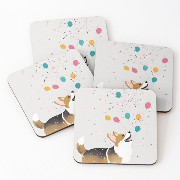 Item preview, Corgi Carnival | Pint-Sized Paws, Mega Celebrations designed and sold by TringTringCards.