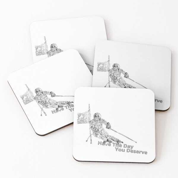 Item preview, Perfect Ski Racing Gifts Designs – Funny Minimalist Ski Racer Artwork  designed and sold by MatthewViews.