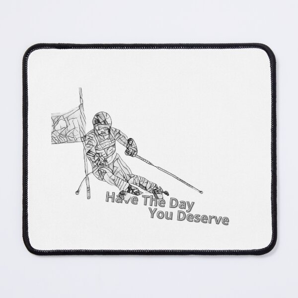 Item preview, Perfect Ski Racing Gifts Designs – Funny Minimalist Ski Racer Artwork designed and sold by MatthewViews.