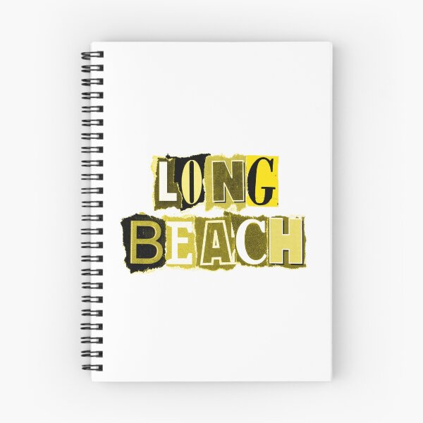 Item preview, Long Beach Black & Yellow Cutout designed and sold by Kat Acosta.