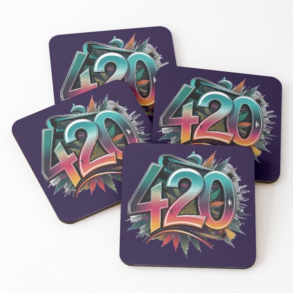 Item preview,  420 Cannabis Culture - Colorful Abstract - Marijuana Weed Design designed and sold by CannaCreative.