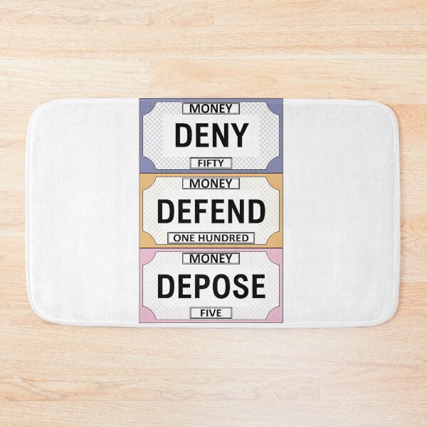 Item preview, DENY DEFEND DEPOSE - MONOPOLY CARDS designed and sold by Athenasgirl.