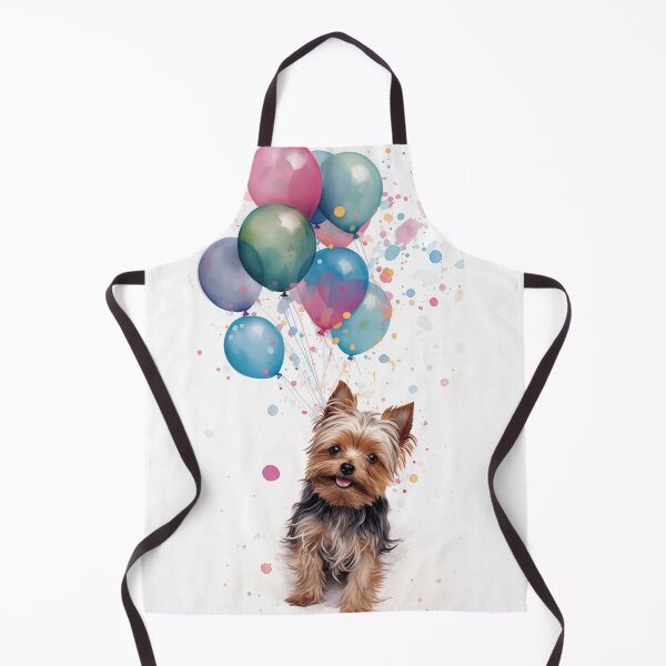 Item preview, Yorkie Jubilation | Tiny Paws, Big Celebrations designed and sold by TringTringCards.