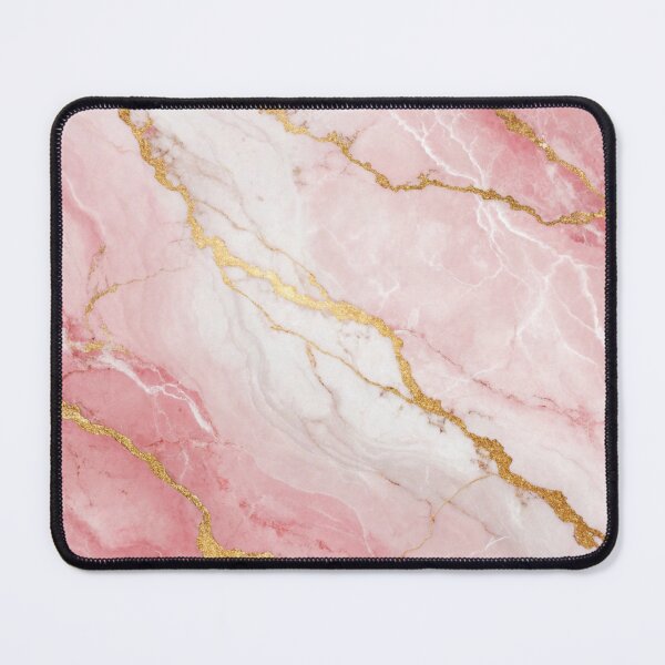 Item preview, Pink, White, and Gold Luxury Marble Texture Background designed and sold by Alihassan-Art.