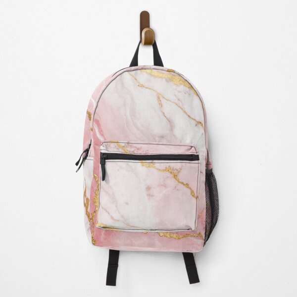 Item preview, Pink, White, and Gold Luxury Marble Texture Background designed and sold by Alihassan-Art.